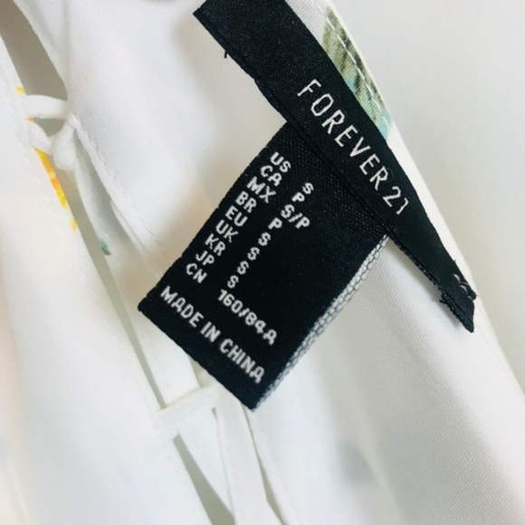 Forever 21 Faux-Wrap Lemon Dress - Picture 8 of 8